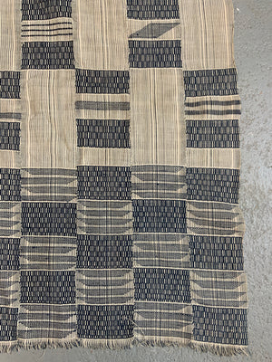 West African Ghana Ewe mantle (302 x 206cm)