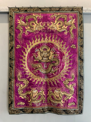 Chinese dragon embroidery (114 x 81cm)