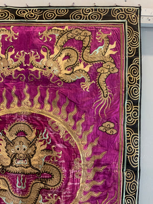 Chinese dragon embroidery (114 x 81cm)