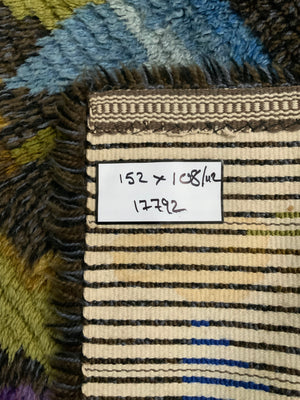 Finnish / Swedish Rya rug (152 x 108cm)