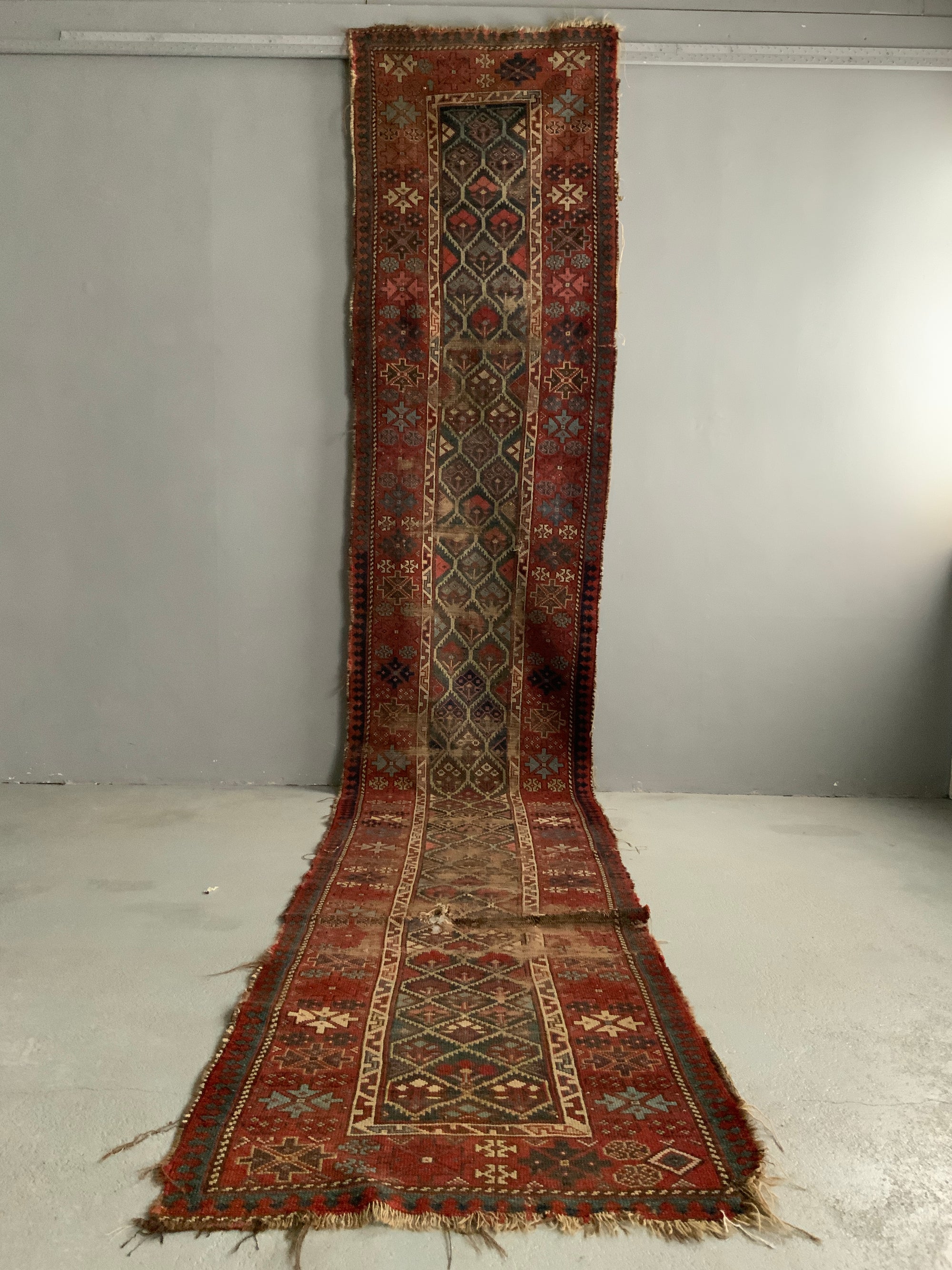 NWP / Azeri antique runner (451 x 83cm) *AF
