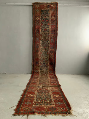 NWP / Azeri antique runner (334 x 83cm) *AF
