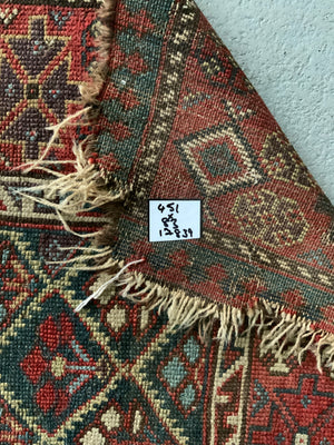 NWP / Azeri antique runner (334 x 83cm) *AF