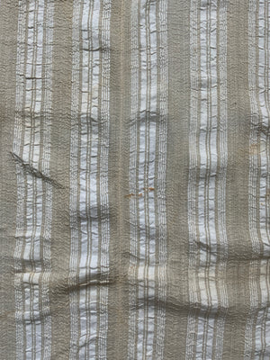 Turkish Ottoman vintage linen / silk (201 x 110cm)