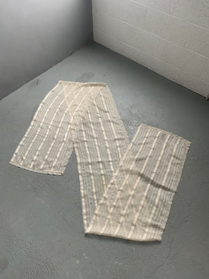 Turkish Ottoman antique silk length (357 x 46cm)