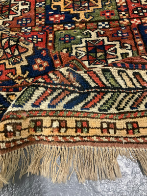 Kuchang Kurdish vintage Rug (225 x 137cm)