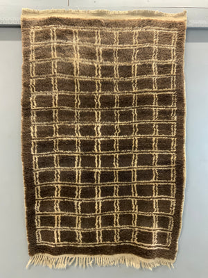 Turkish vintage Tullu rug 195 x 130