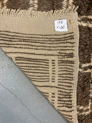 Turkish vintage Tullu rug 195 x 130