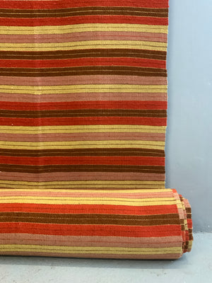 Turkish fine striped extra long kilim runner (976 x 71cm)