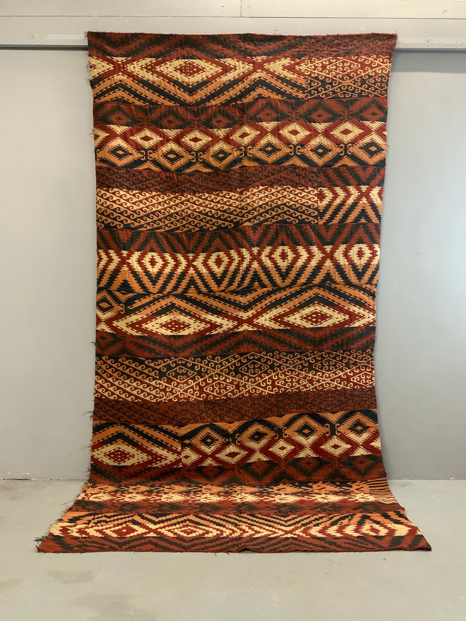 Uzbek Gujderi flatweave (305 x 160cm)