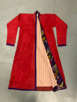 Uzbek silk robe