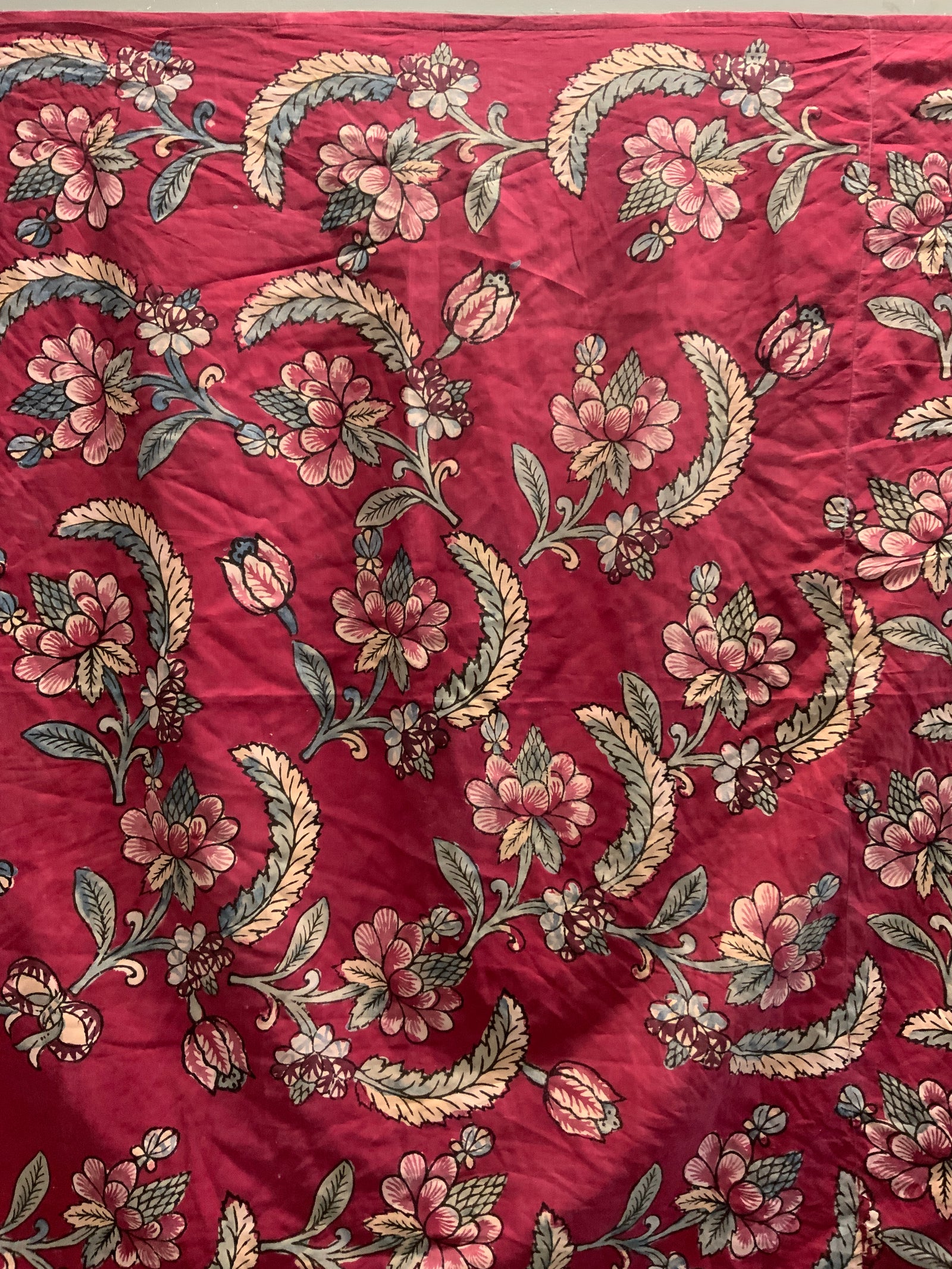 Turkish block print (107 x 102cm)