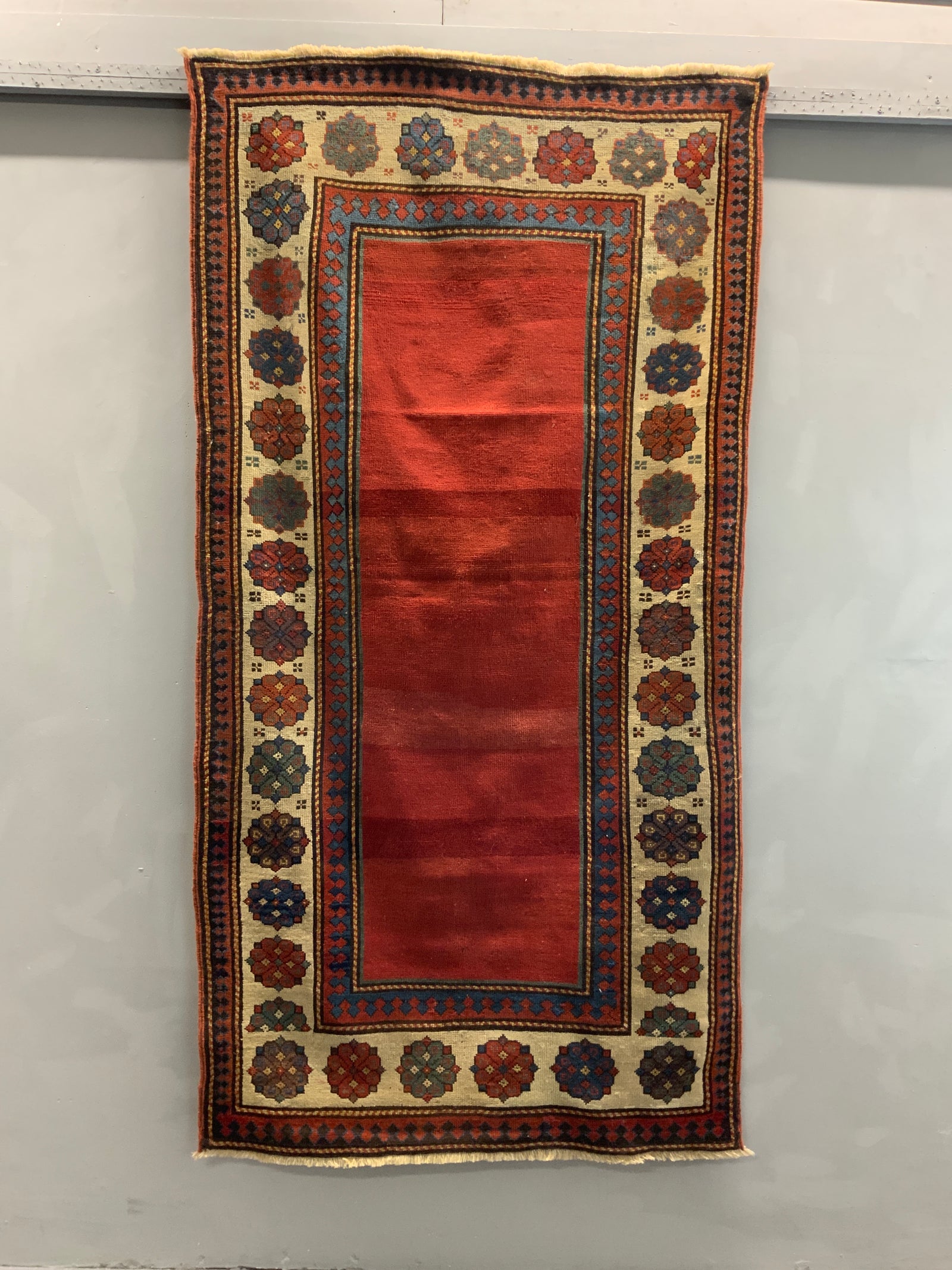 Caucasian antique Talish design rug (211 x 111cm)