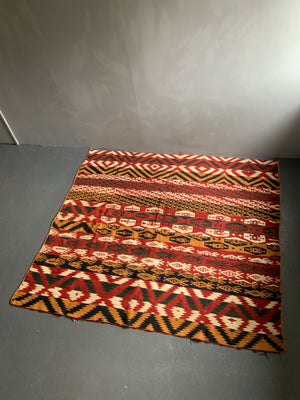 Uzbek vintage Flatweave (209 x 189cm)