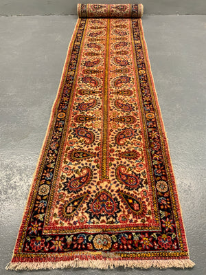 Runner made up from borders (335 x 65cm)