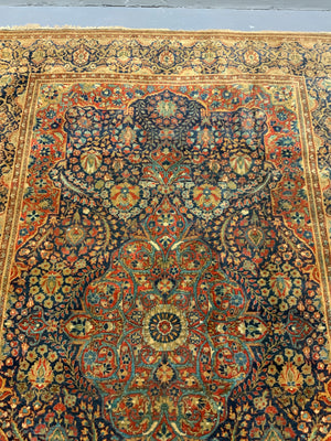 Kork Kashan  rug (207 x 131cm)