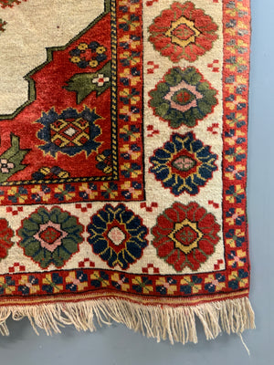 Turkish rug with Transylvanian design (219 x 173cm)