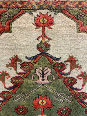 Turkish rug with Transylvanian design (219 x 173cm)