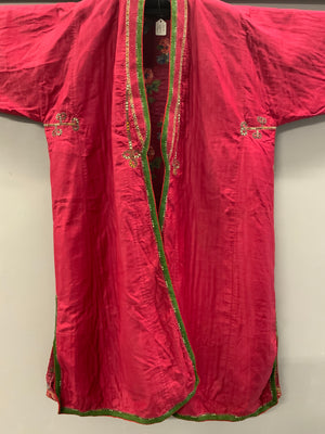 Turkmen mans vintage Chodor robe