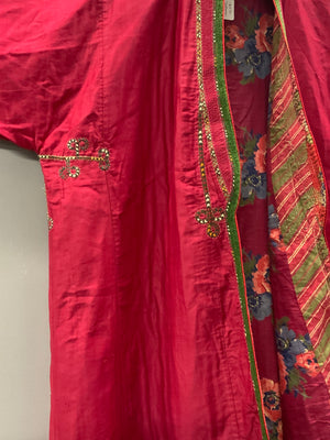 Turkmen mans vintage Chodor robe