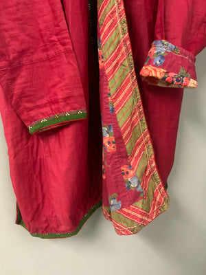 Turkmen mans vintage Chodor robe