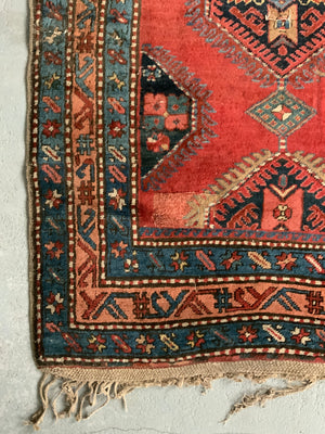 NWP Kurdistan antique runner 406 x 115