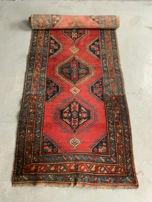 NWP Kurdistan antique runner 406 x 115