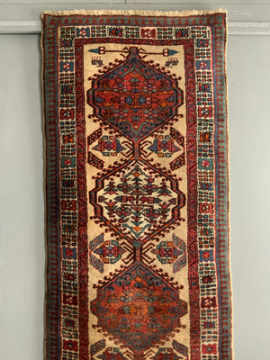 NWP Sarab vintage runner in camel hair (336 x 96cm)