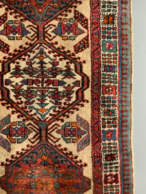 NWP Sarab vintage runner in camel hair (336 x 96cm)