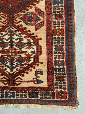 NWP Sarab vintage runner in camel hair (336 x 96cm)