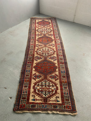 NWP Sarab vintage runner in camel hair (336 x 96cm)