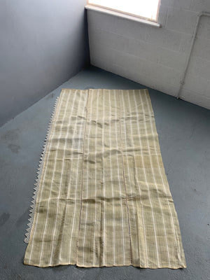 Ottoman Turkish betrothal silk linen (226 x 126cm)