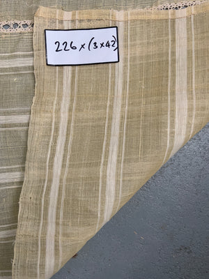 Ottoman Turkish betrothal silk linen (226 x 126cm)