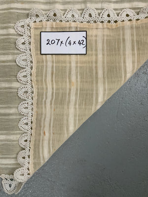 Ottoman Turkish betrothal silk linen (207 x 168cm)