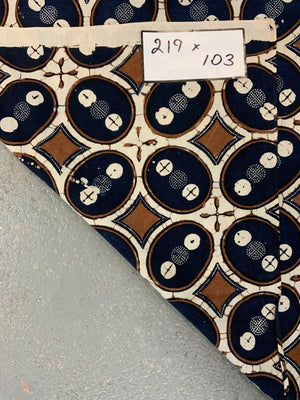 Central Javanese cotton batik (219 x 103cm)