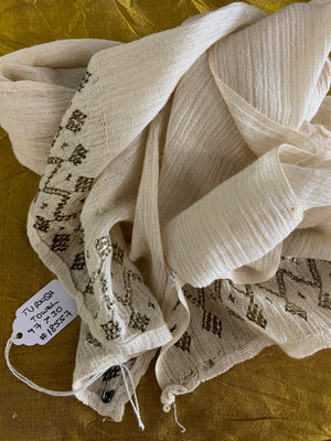 Turkish antique small towel (97 x 30cm)