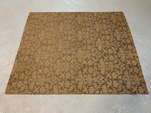 Italian silk vintage damask (145 x 127cm)