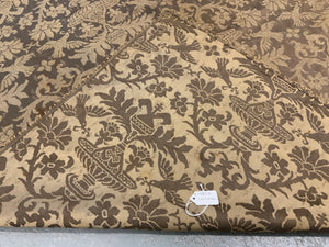 Italian silk vintage damask (145 x 127cm)
