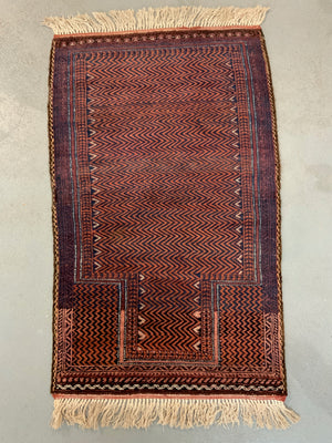 Balouch niched rug (124 x 77cm)