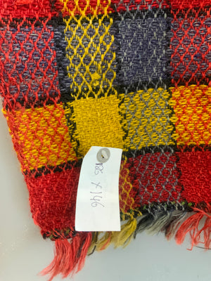 Romanian wool blanket (186 x 146cm)