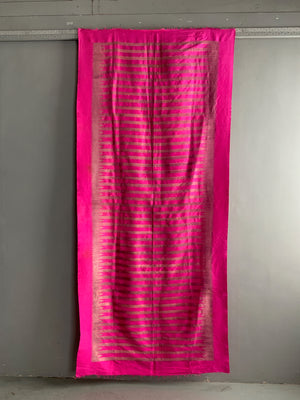 Syrian late Ottoman Aba / Abeya silk (224 x 101cm)