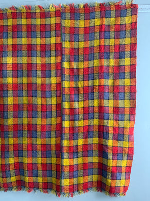 Romanian wool blanket (186 x 146cm)