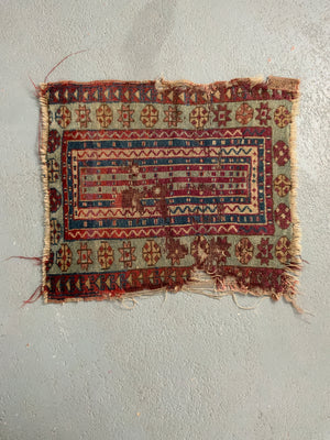 Turkish antique small yastik (68 x 61cm) *AF