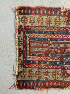 Turkish antique small yastik (68 x 61cm) *AF