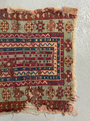 Turkish antique small yastik (68 x 61cm) *AF