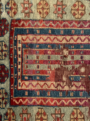 Turkish antique small yastik (68 x 61cm) *AF