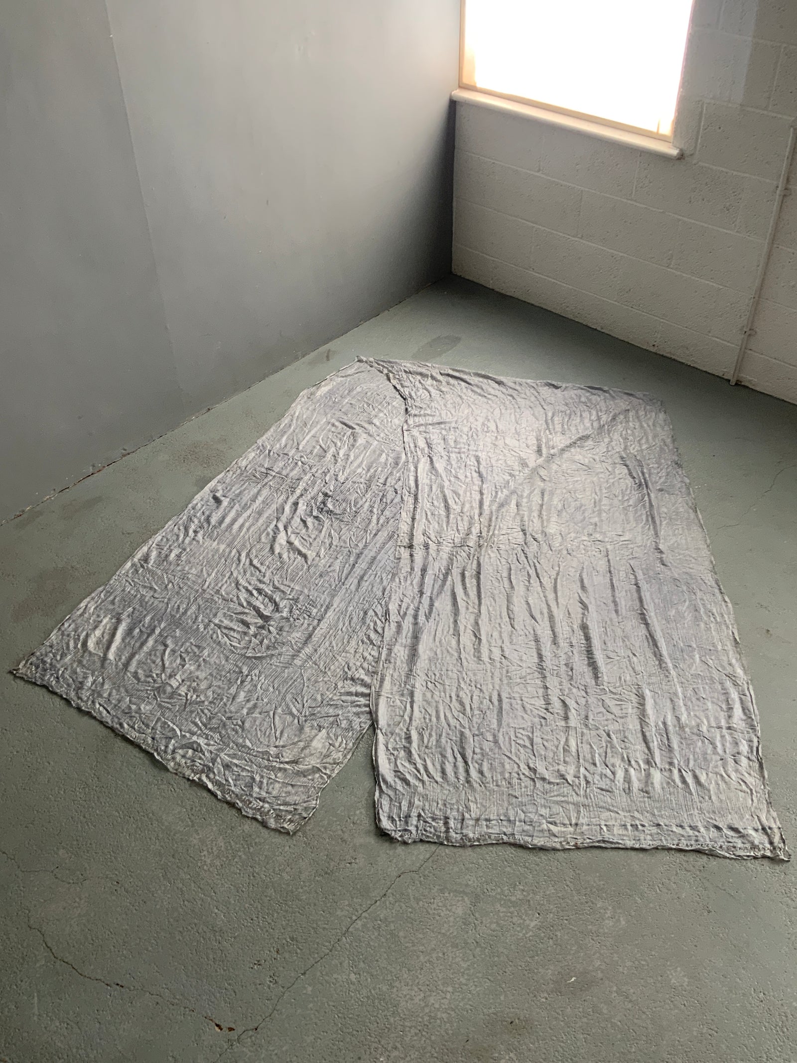 Uzbek fine antique silk (434 x 102cm)