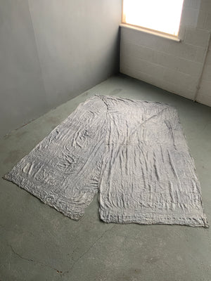 Uzbek fine antique silk (434 x 102cm)