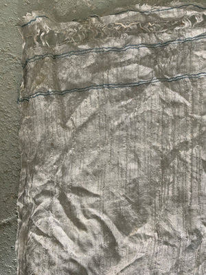 Uzbek fine antique silk (434 x 102cm)