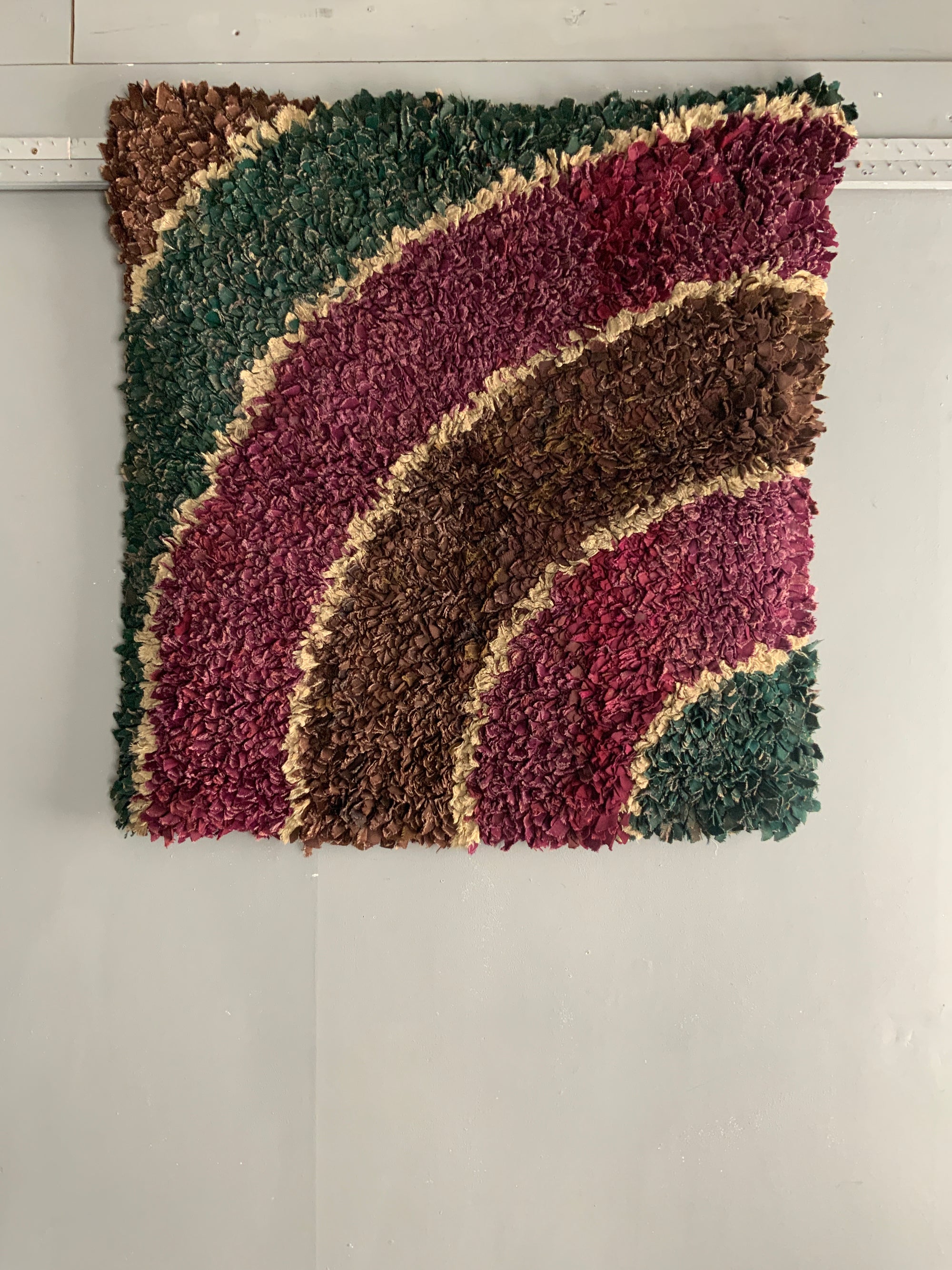 North country proddy rug (89 x 86cm)